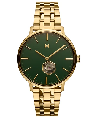 Mvmt Men's Legacy Slim Automatic Gold-Tone Stainless Steel Watch 42mm