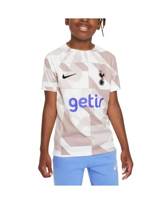 Big Boys Nike White Tottenham Hotspur 2023/24 Academy Pro Performance Pre-Match Top