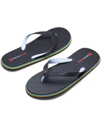 Alpine Swiss Men's Flip Flops | Ultra-light Thin Eva foam Sandals for Beach Pool Everyday Wear Simple Flexible Men