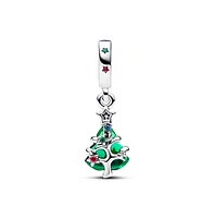 Pandora Cubic Zirconia Sparkling Christmas Tree Dangle Charm