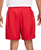 Nike Men's Club Flow Relaxed-Fit 6" Drawstring Shorts