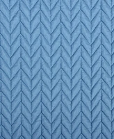 J by Queen Cayman Quilted Decorative Pillow, 20" x