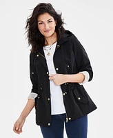 Style & Co Women's Hooded Anorak, Created for Macy's