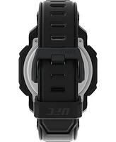 Timex Ufc Men's Knockout Digital Black Polyurethane Watch, 48mm