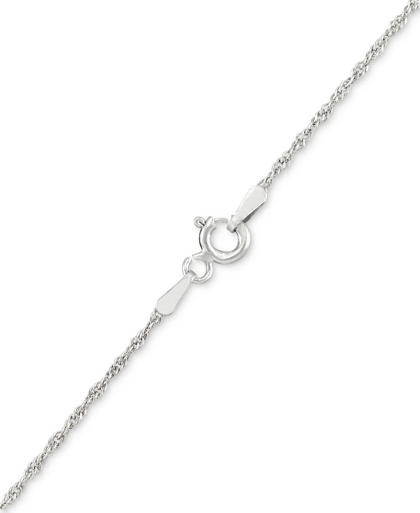 Amethyst (1-1/3 ct. t.w.), Garnet (1-5/8 ct. t.w.), & Marcasite (5/8 ct. t.w.) Filigree Cross 18" Pendant Necklace in Sterling Silver