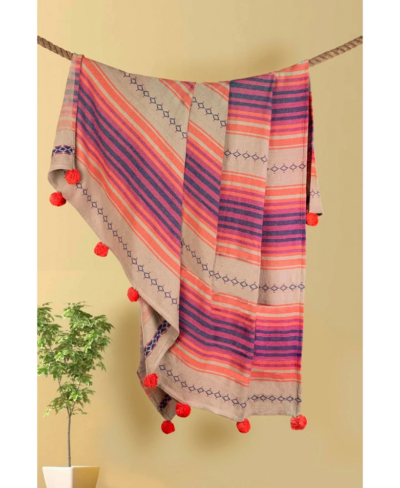 Gauri Kohli Rodeo Throw Blanket