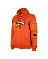 Men's New Era Orange Phoenix Suns 2023/24 City Edition Pullover Hoodie