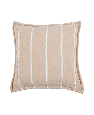 White Sand Playa Square Decorative Pillow Cover, 20" x 20"