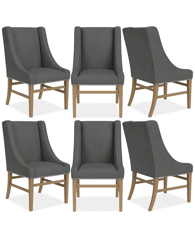 Eryk 6pc Host Chair Set
