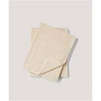 Organic Cotton Spa Rib Bath Towel 2-Pack