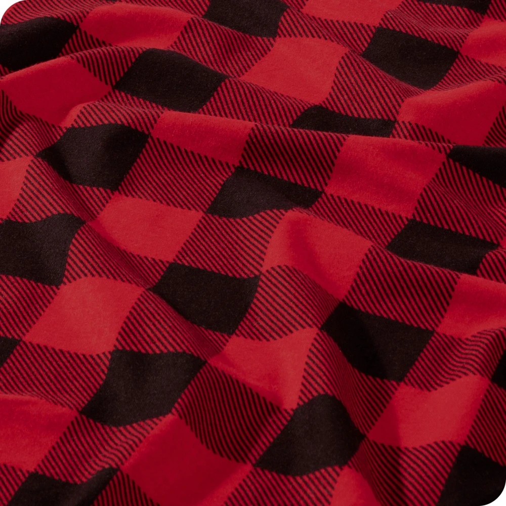 Bare Home Cotton Flannel Full/Queen Duvet Cover Set