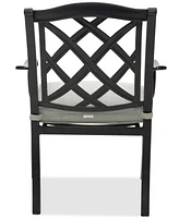 Wythburn Mix and Match Lattice Outdoor Dining Chair, Created for Macy's