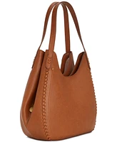 Style & Co Whip-Stitch Soft 4-Poster Tote, Exclusively at Macy's