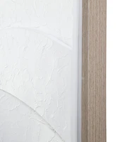 Ink+Ivy Paths Collide Framed Carved Resin Dimensional Wall Decor