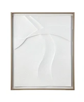 Ink+Ivy Paths Collide Framed Carved Resin Dimensional Wall Decor