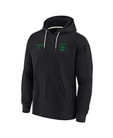 Men's and Women's Fanatics Signature Black Austin Fc Super Soft Fleece Pullover Hoodie