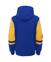 Preschool Boys and Girls Outerstuff Blue St. Louis Blues Face Off Full Zip Hoodie