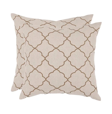 Safavieh Sophie 18" x 18" Pillow (Set of 2)