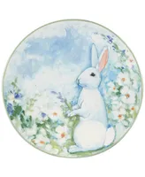 Certified International Easter Morning Dinner Plates Set of 4