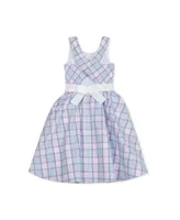 Hope & Henry Girls' Sleeveless Special Occasion Party Dress with Cross Back Detail, Infant