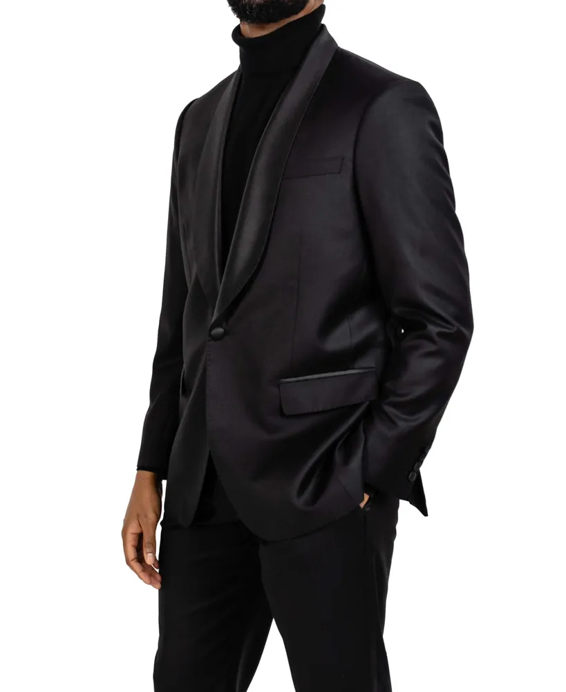 Men's Black Shawl Tuxedo Jacket