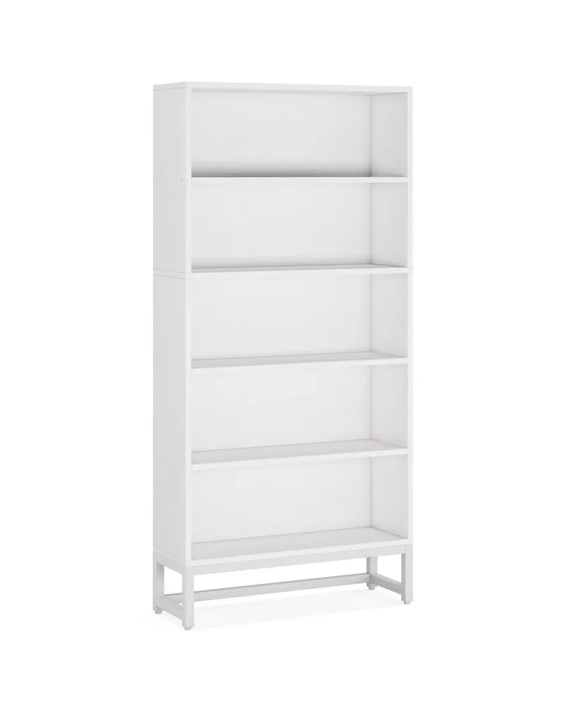 Tribesigns Tall Bookcase and Bookshelf, 70.8" Large Bookcases Organizer with 5-Tier Storage Shelves for Living Room, Bedroom, Office