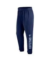 Men's Fanatics Navy Memphis Grizzlies Big and Tall Chop Block Pants