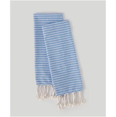 Organic Cotton Linen Hand Towels 2-Pack