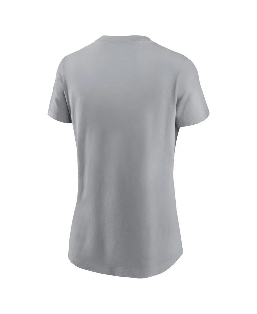 Women's Nike Gray Tampa Bay Buccaneers 2023 Nfl Playoffs Iconic T-shirt