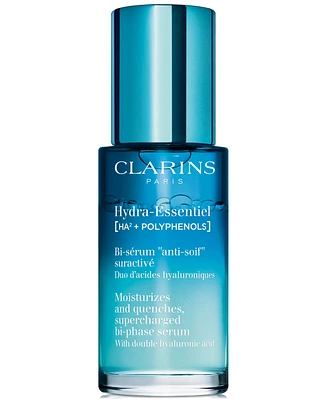 Clarins Hydra-Essentiel Bi-Phase Face Serum With Double Hyaluronic Acid, 1 oz.