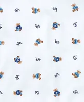 Polo Ralph Lauren Baby Boys Reversible Bear Cotton Blanket