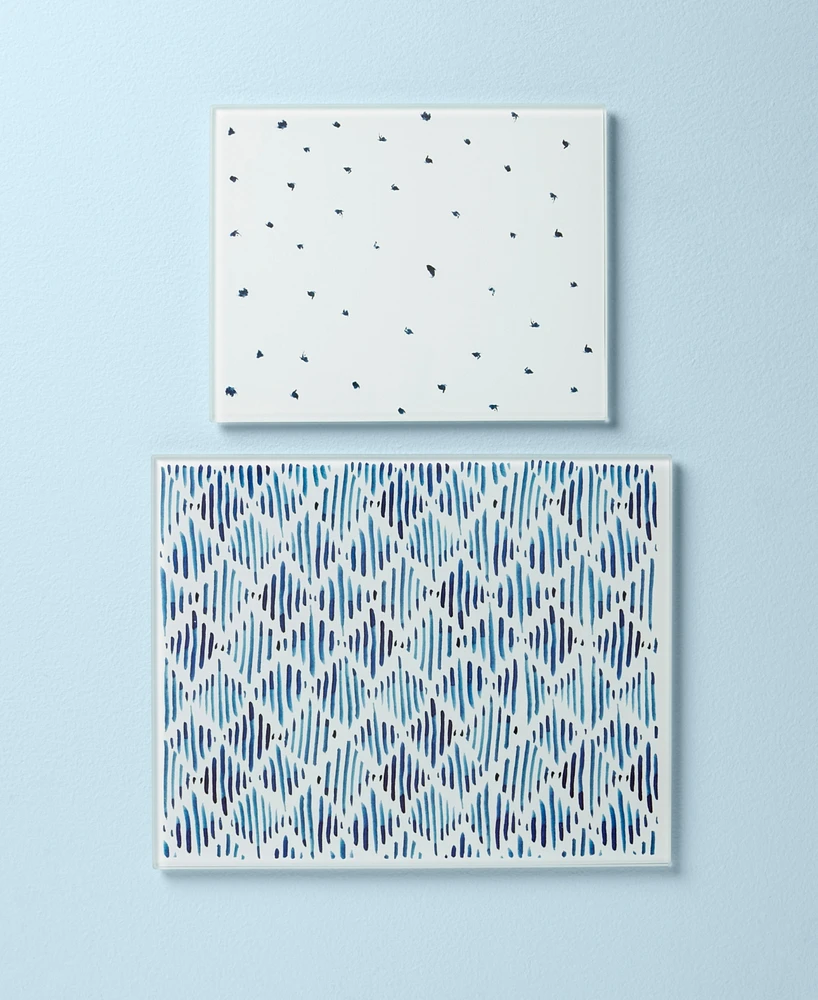 Lenox Blue Bay 2 Pc. Glass Cutting Board Set
