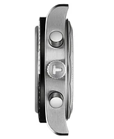 Tissot Men's Swiss Automatic Chronograph Prs 516 Stainless Steel Bracelet Watch 41mm