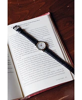 Bulova Women's Diamond Accent Leather Strap Watch 27mm