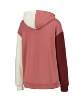 Women's Gameday Couture Maroon Minnesota Golden Gophers Hall of Fame Colorblock Pullover Hoodie