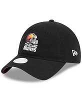 Women's New Era Black Cleveland Browns 2023 Nfl Crucial Catch 9TWENTY Adjustable Hat