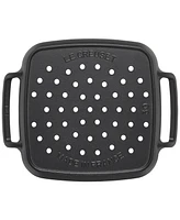 Le Creuset Alpine Outdoor Collection Enameled Cast Iron Square Grill Basket