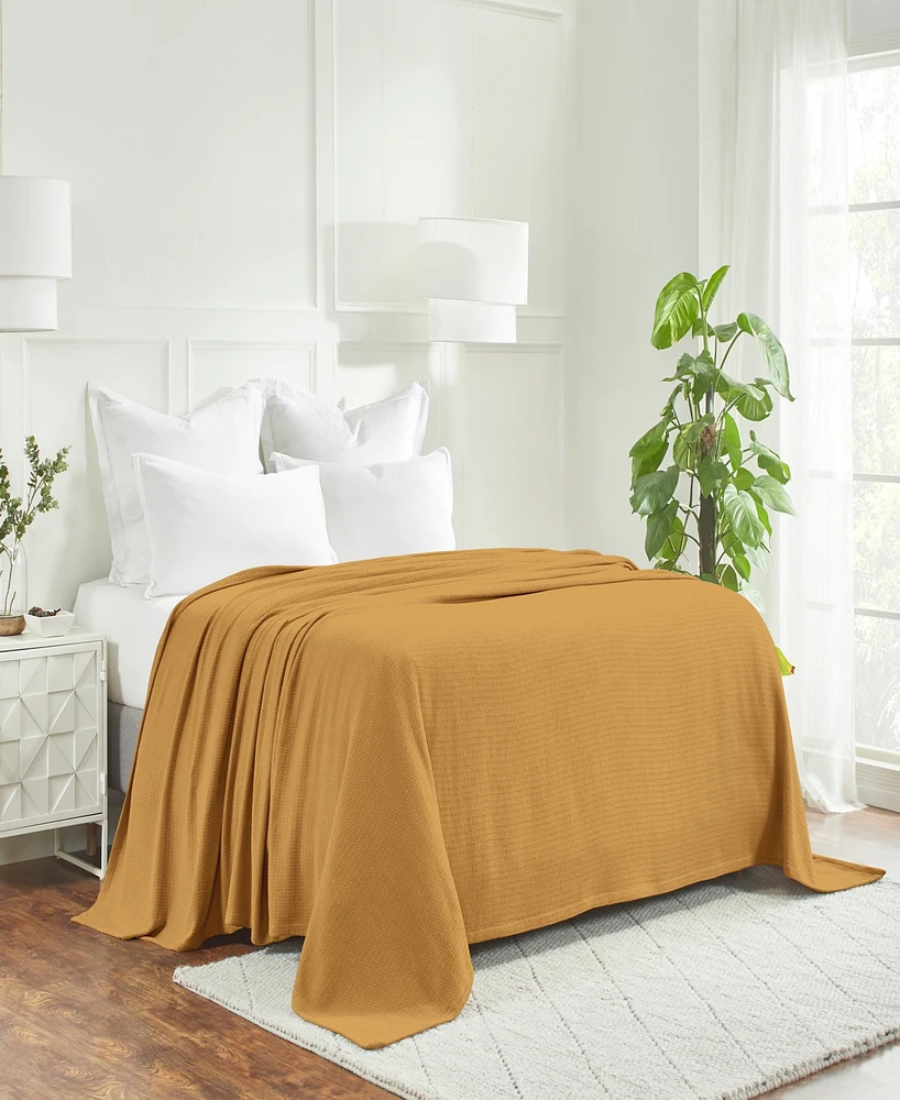 Superior Ultra-Soft Textured Weave Blanket, Full/Queen