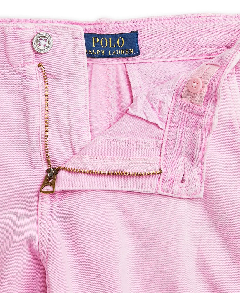 Polo Ralph Lauren Toddler and Little Girls Cotton Chino Shorts