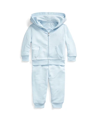 Polo Ralph Lauren Baby Girls or Boys French Terry Hoodie and Pants Set