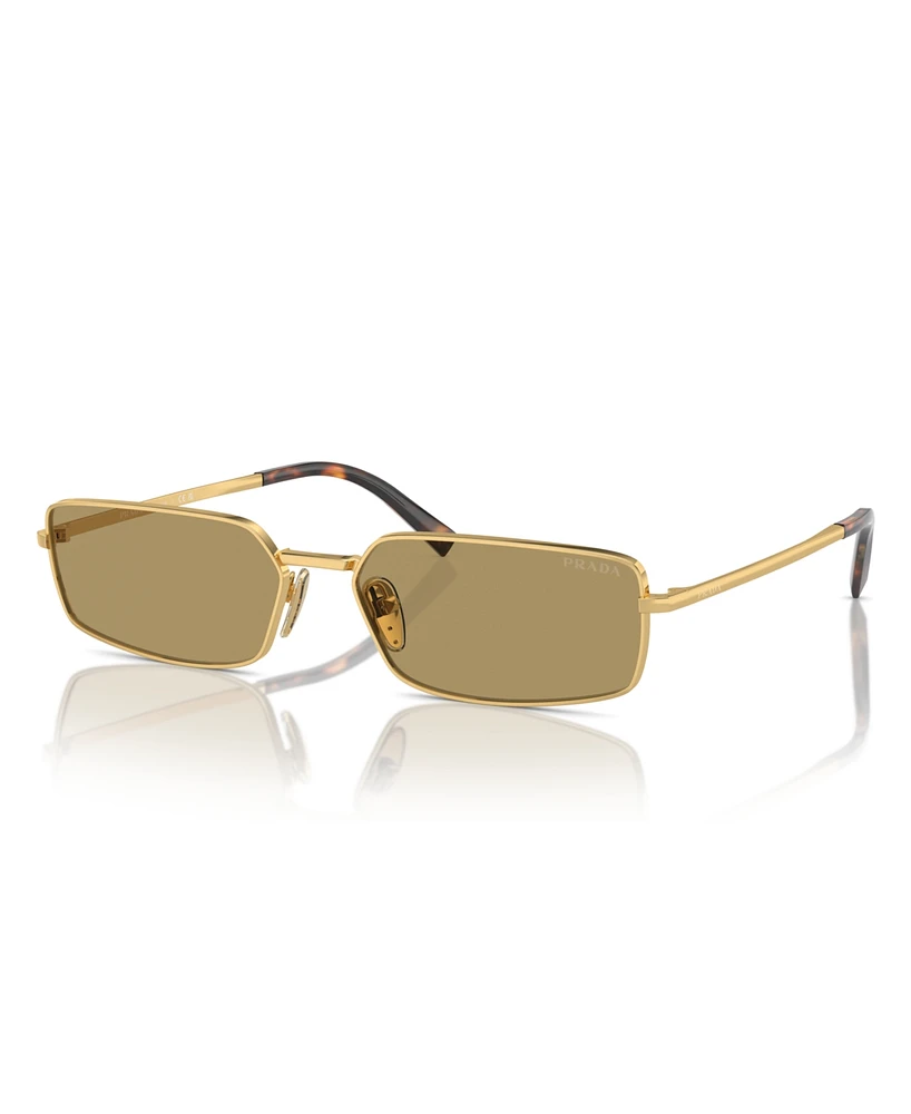 Prada Signature Rectangular Women's Sunglasses, Pr A60S
