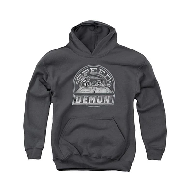 Looney Tunes Youth Speed Demon Pull Over Hoodie / Hooded Sweatshirt