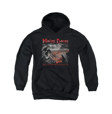 Lord Of The Rings Youth Power Corrupts Pull Over Hoodie / Hooded Sweatshirt