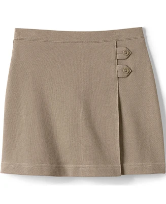 Lands' End Big Girls Plus Knit Skort Above the Knee