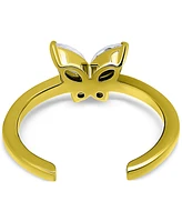 Giani Bernini Cubic Zirconia Butterfly Toe Ring, Created for Macy's
