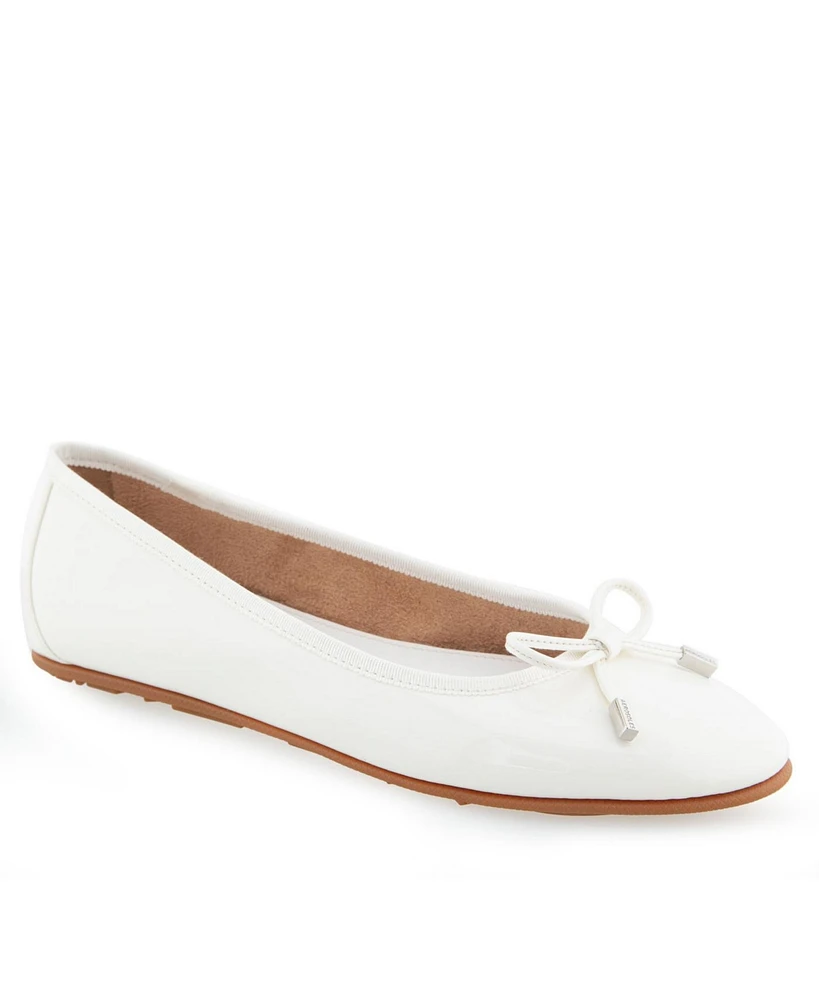 Aerosoles Women's Pia Casual Ballet Wedge Flats