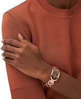 Fossil Women's Harwell Three-Hand Rose Gold-Tone Stainless Steel Watch 28mm
