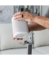 Sanus WSSA2 Adjustable Height Wireless Speaker Stands for Sonos One, Play:1, and Play:3 - Pair