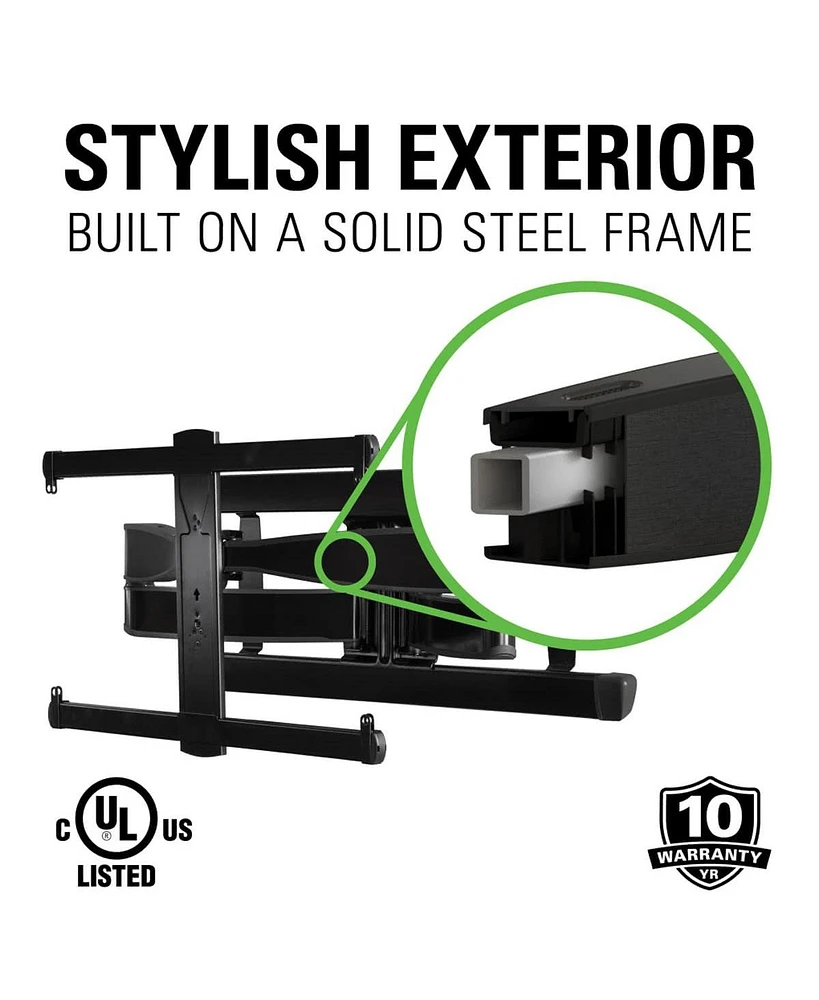 Sanus VLF728-B2 Large Full-Motion Tv Mount