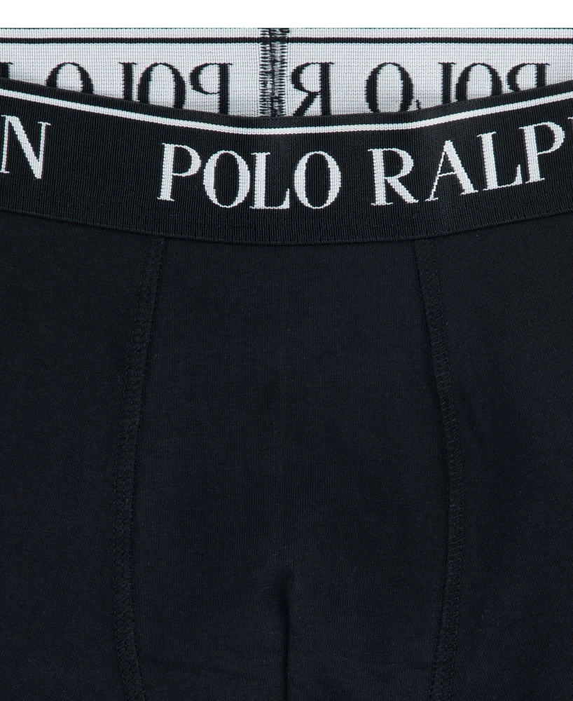 Polo Ralph Lauren Big Boys Cotton Stretch Boxer Briefs 3-Pack